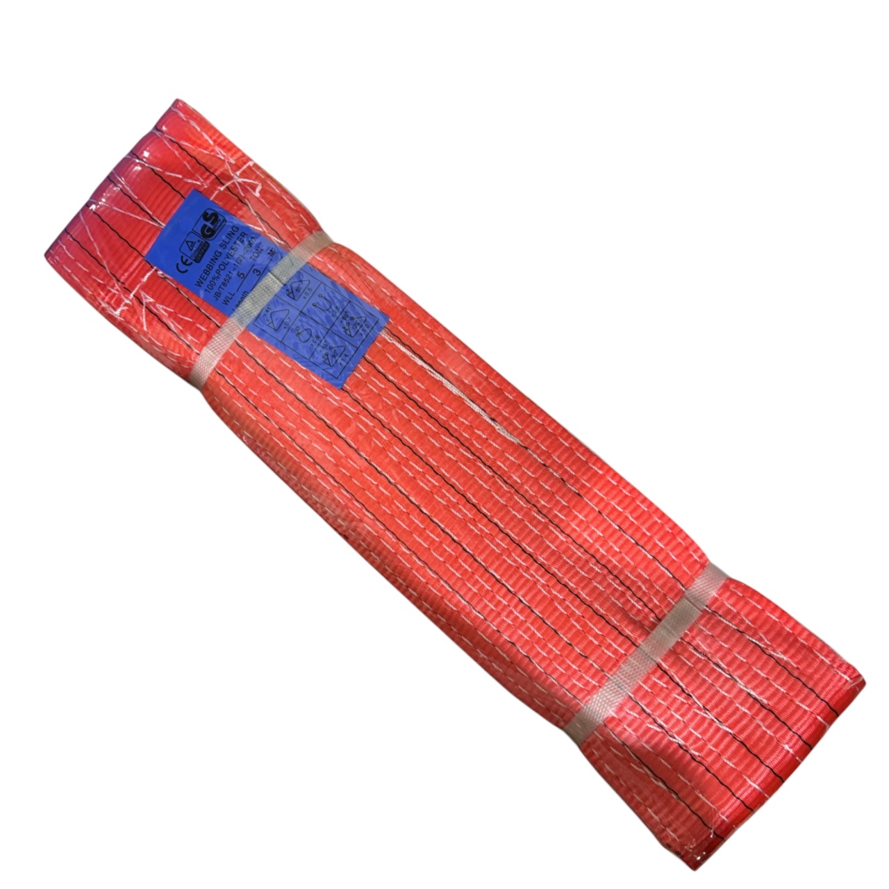 Стропа 3 м 5 тонн, петлевая, полиэстер 75 мм оптом